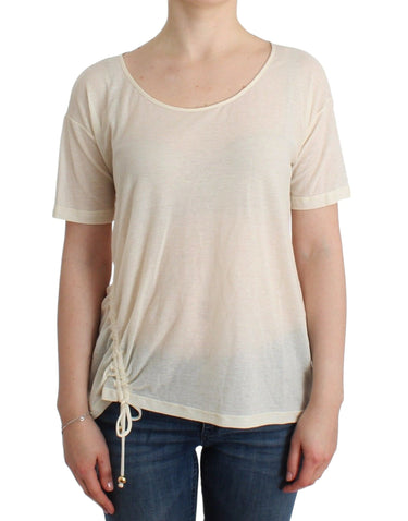 Beachwear White T-Shirt Top Blouse